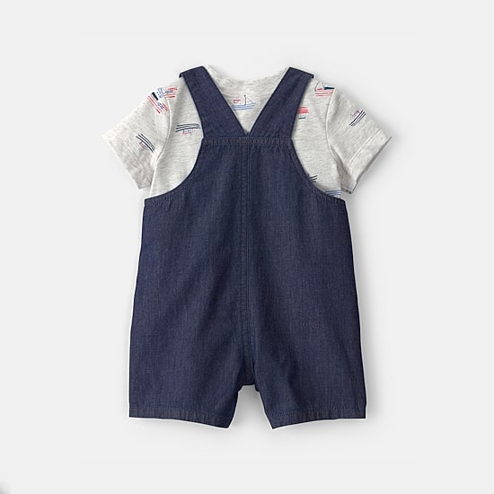 Carter's Baby Boys Jersey 2-pc. Shortall Set
