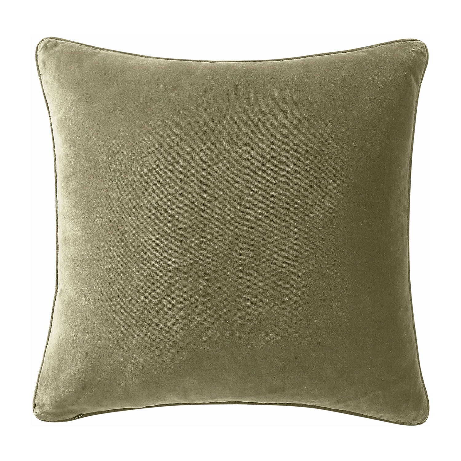 Brooklyn Loom Matte Cotton Velvet Euro Sham