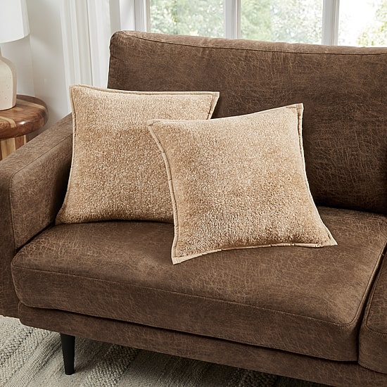 Brooklyn Loom Heathered Sherpa 2-pc. Square Throw Pillow