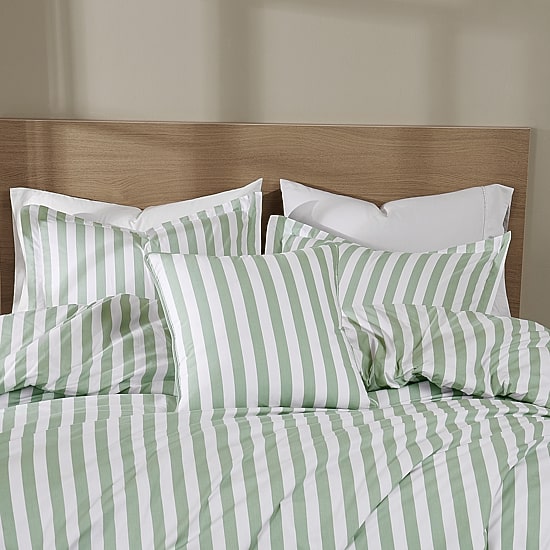 Brooklyn Loom Levi Stripe Square Throw Pillow