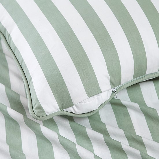Brooklyn Loom Levi Stripe Square Throw Pillow