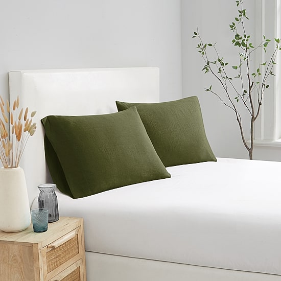 Brooklyn Loom Flax Linen Pillowcase