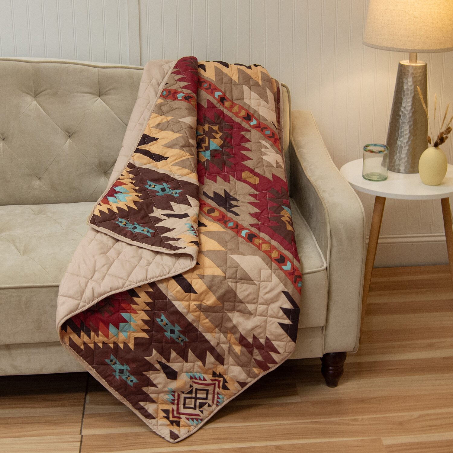 Your Lifestyle By Donna Sharp Sand Dune Washable Lightweight Throw