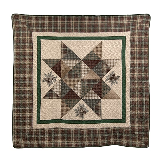 Donna Sharp Pine Star Washable Hypoallergenic Midweight Throw