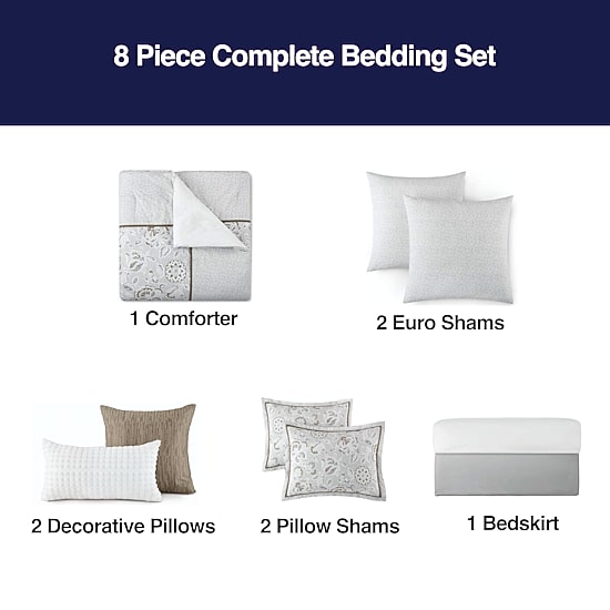 Linden Street Wildwood 8-pc. Comforter Set