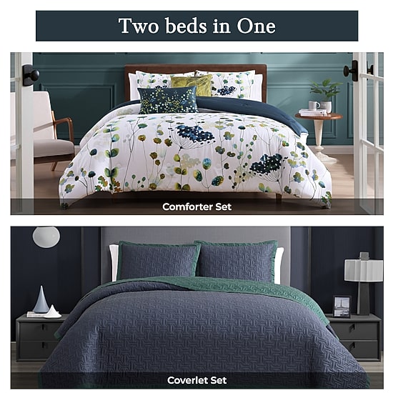 Bebejan 8-pc. Reversible Comforter Set