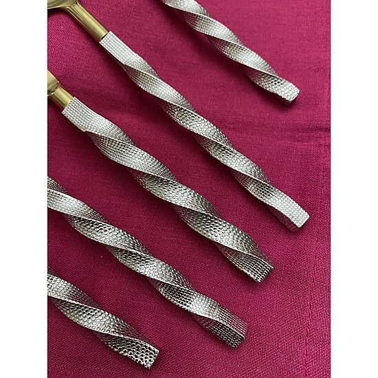 Vibhsa Silver Oranated 20-pc. Flatware Set