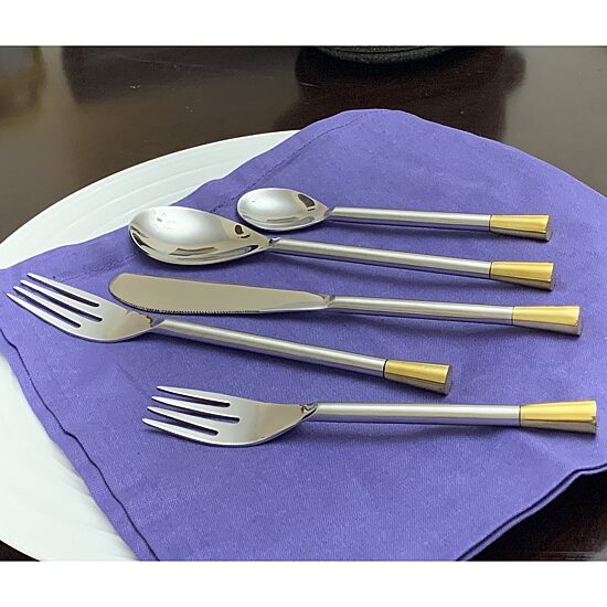 Vibhsa Oranated 20-pc. Flatware Set