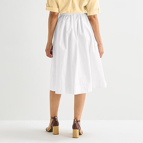 Liz Claiborne Womens High Rise A-Line Skirt