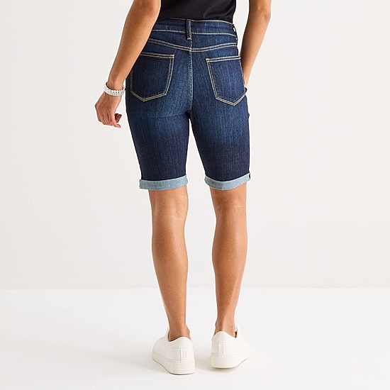 St. John's Bay Womens 11" Tall Bermuda Short
