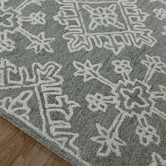 Amer Rugs Boston Geometric Hand Tufted Indoor Rectangular Accent Rug