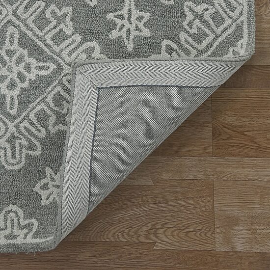 Amer Rugs Boston Geometric Hand Tufted Indoor Rectangular Accent Rug
