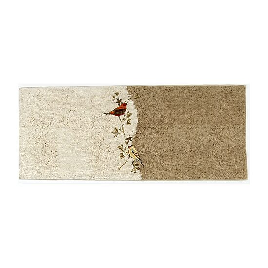 Avanti Gilded Birds Bath Runner