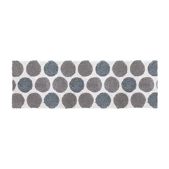 Avanti Dotted Circle Bath Runner