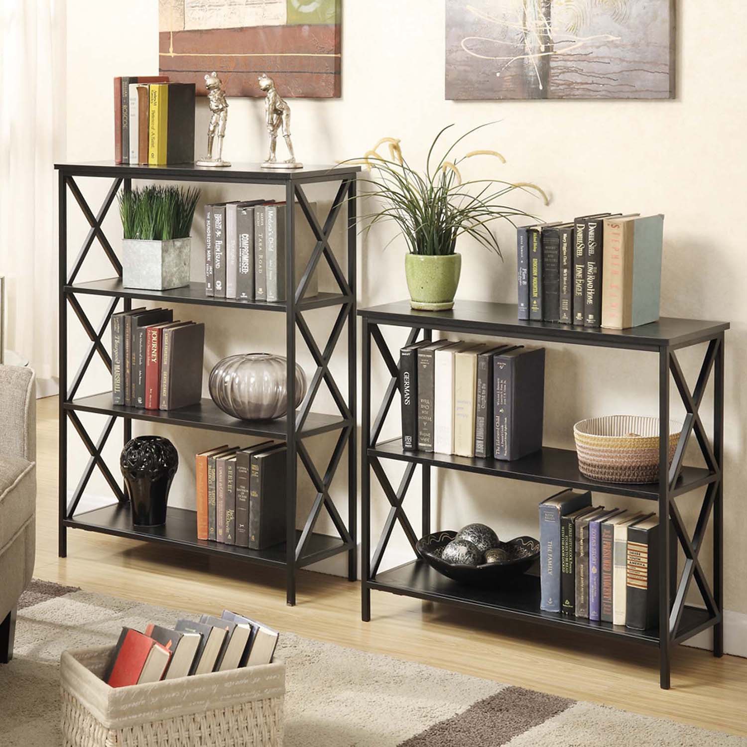 Tucson 4-Tier Bookcase
