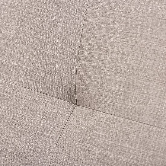 Bianca Living Room Collection Tufted Chair & Ottoman Set