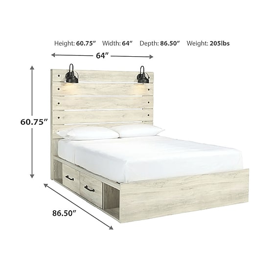 Signature Design by Ashley Cambeck 2-Drawer Storage Bed