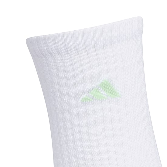 adidas Little & Big Girls 6 Pair Crew Socks