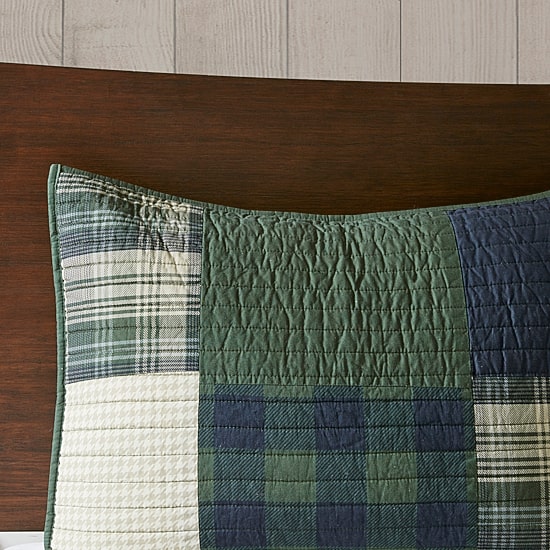 Woolrich Mill Creek Oversized Cotton 3pc Quilt Set