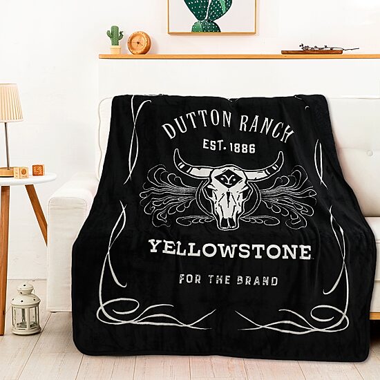 Northwest Yellowstone Whiskey Label Midweight Throw