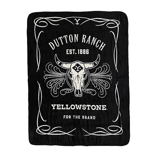 Northwest Yellowstone Whiskey Label Midweight Throw