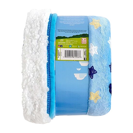 Northwest Happy Times Sherpa Bluey Midweight Throw