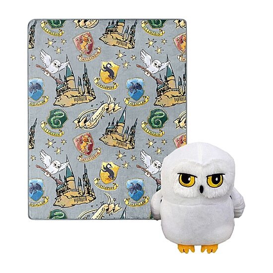 Northwest Harry Potter Hedwig Hugger Lightweight Throw