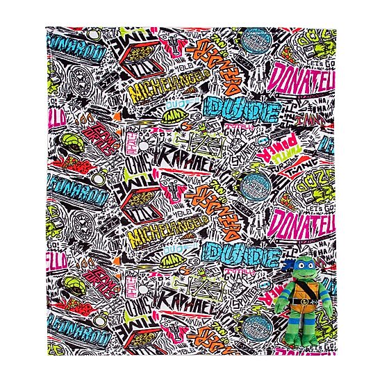 Northwest Teenage Mutant Ninja Turtles Hugger  Lightweight Throw
