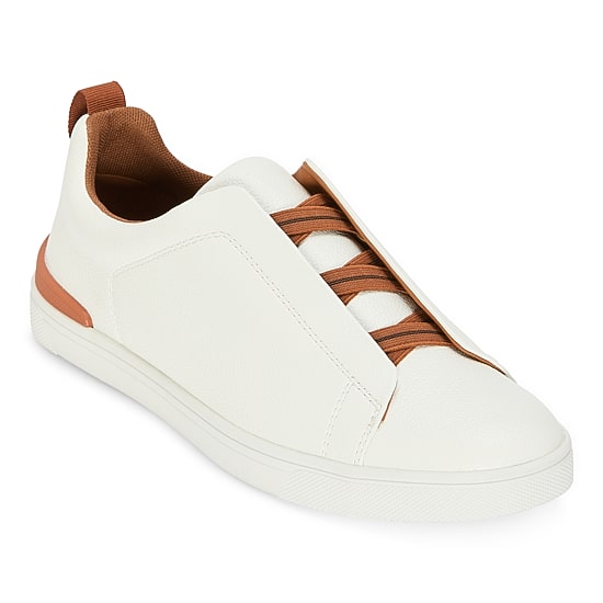J. Ferrar Mens Ruskin Round Closed Toe Slip-On Shoe