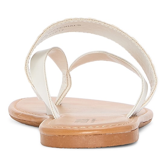 A.N.A Womens Woven Band Slide Sandals