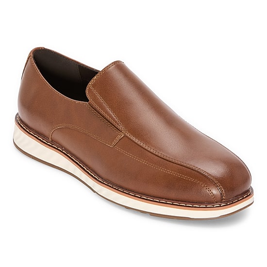 Stafford Carson Boys Round Closed Toe Slip-On Shoe