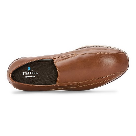 Stafford Carson Boys Round Closed Toe Slip-On Shoe
