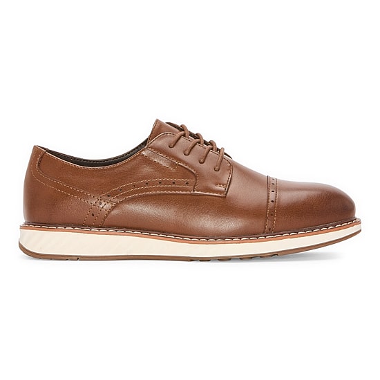 Stafford Cooper Little & Big Kid Boys Cap Closed Toe Oxford Shoes
