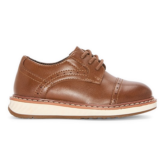 Stafford Lil Cooper Toddler Boys Cap Closed Toe Oxford Shoes