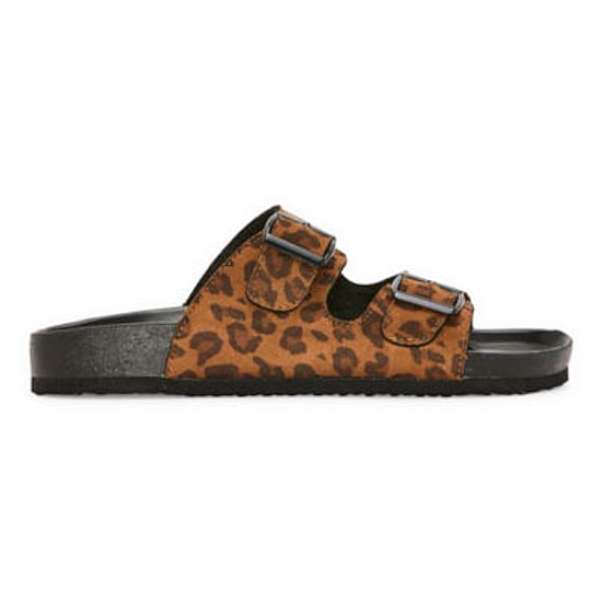 Arizona Jean Co Fireside Womens Footbed Sandals