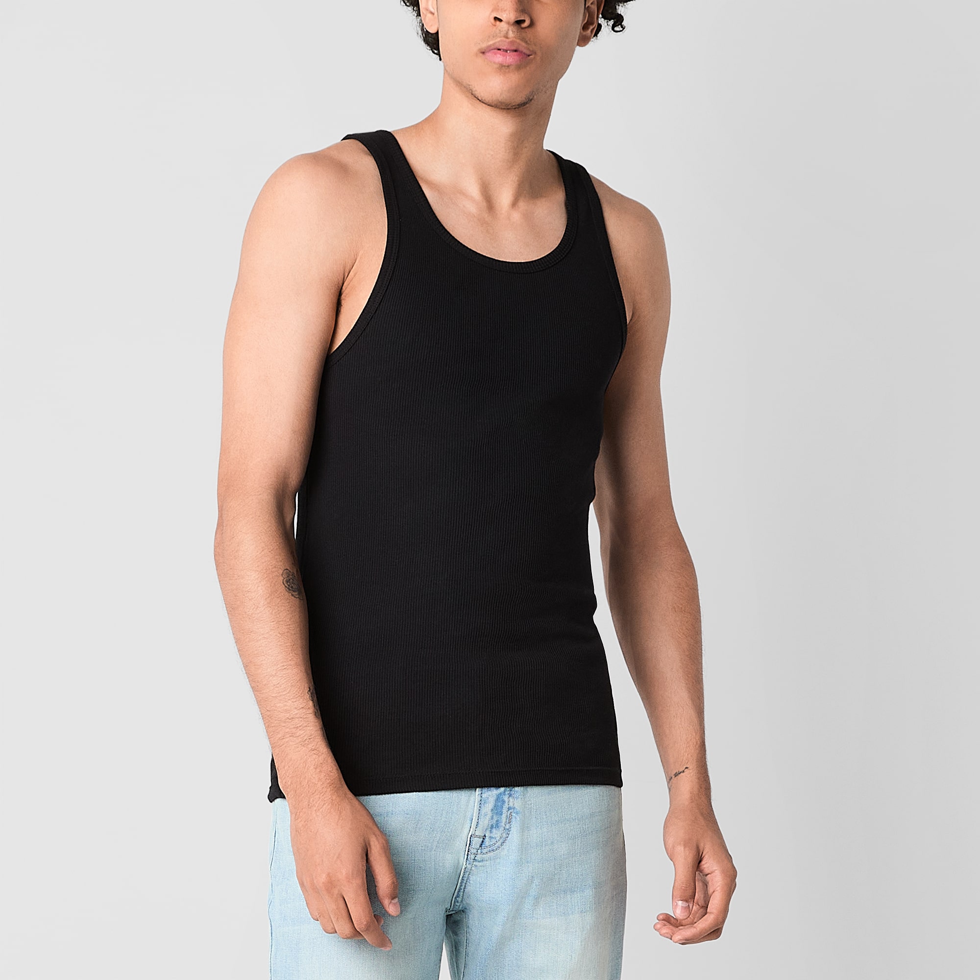 Arizona Mens Ribbed Tank Top