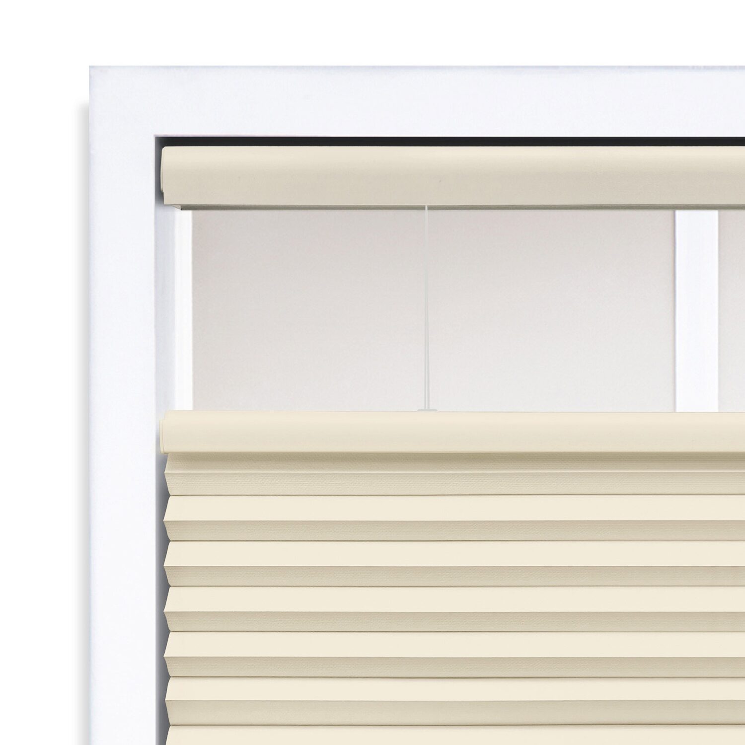 Eco Estates Cut-To-Width Cordless Top Down Bottom Up Blackout Cellular Shade