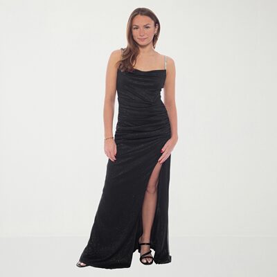 jump apparel black and gold dress Nwt Jump Apparel Black and Gold Scoop Mid Dress