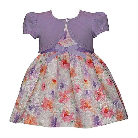 Bonnie Jean Baby Girls 2-pc. Dress Set