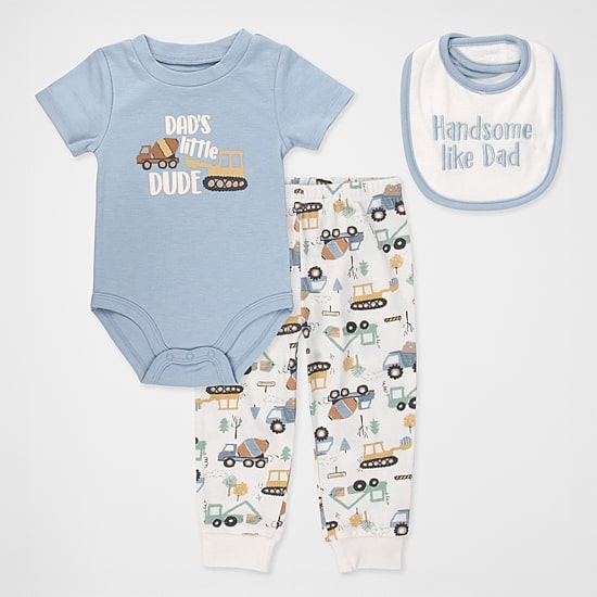 Baby Essentials Baby Boys 3-pc. Pant Set