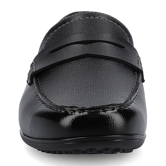 Vance Co Yates Mens Round Closed Toe Loafers