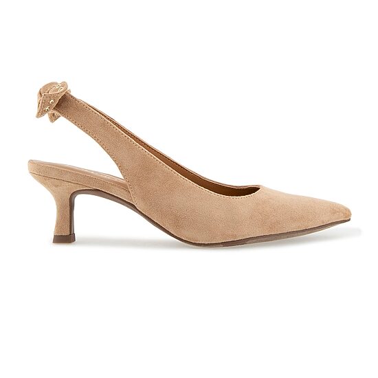 Kensie Olympia Womens Pointed Closed Toe Kitten Heel Pumps