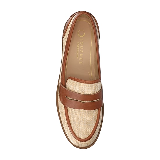 Journee Collection Brooks Womens Moc Closed Toe Loafers