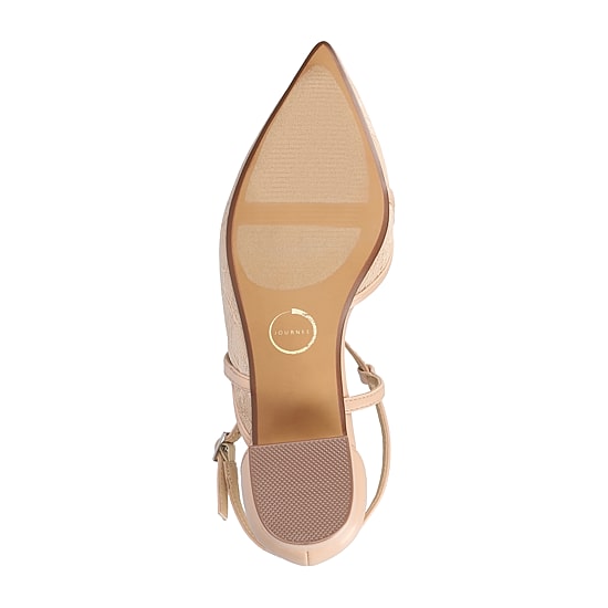 Journee Collection Galvinn Womens Pointed Closed Toe Block Heel Pumps