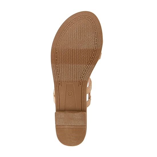 Kensie Womens Malory Flat Sandals
