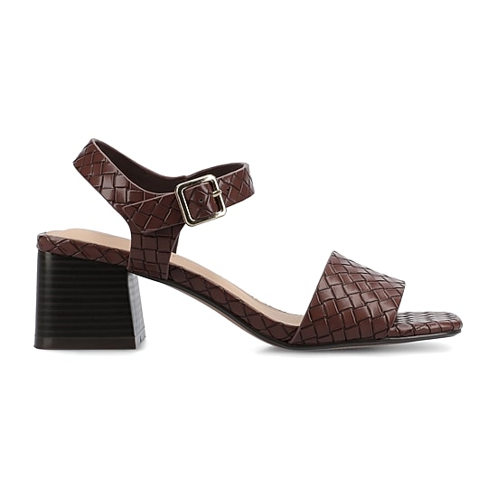 Journee Collection Womens Shaina Heeled Sandals