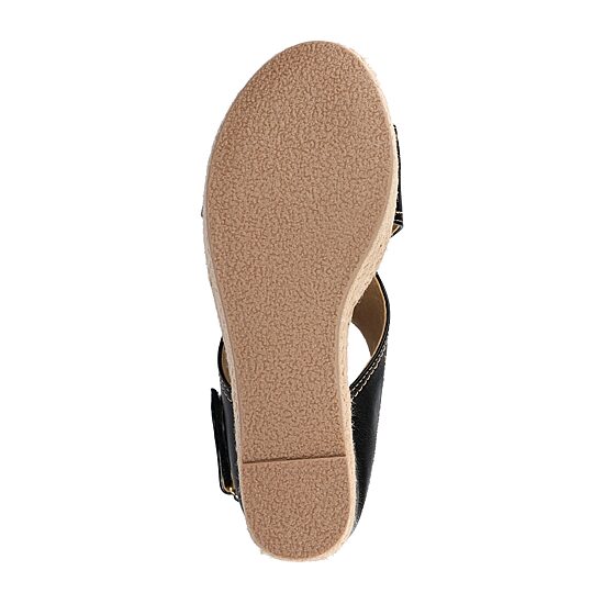 Journee Collection Womens Rayleigh Espadrille Wedge Sandals