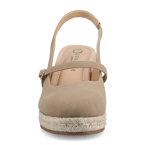 Journee Collection Womens Asmyna Espadrille Wedge Sandals