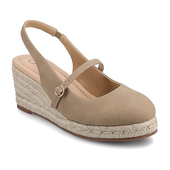 Journee Collection Womens Asmyna Espadrille Wedge Sandals