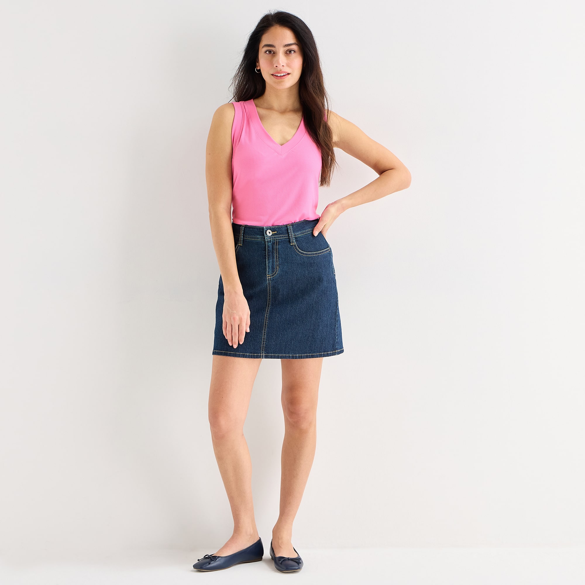 St. John's Bay Womens Tall Skort